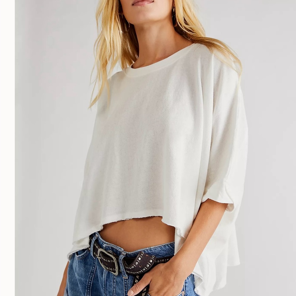NWT Free People CC tee size L